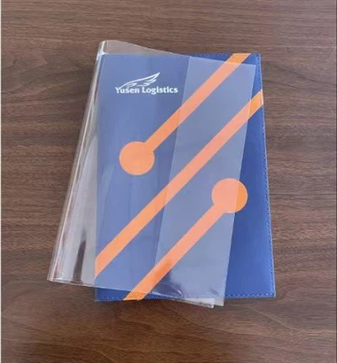 Bolsa transparente para capa de livro